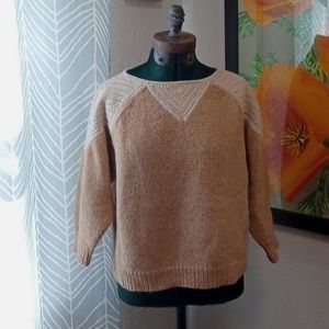 Camel sweater, unknown maker